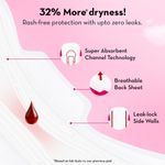 Buy Plush Ultra-Thin Sanitary Pads For Women, 7 Cotton Sanitary Napkins | 3 Heavy Flow XXL pads + 4 Medium Flow XL pads + 2 Panty Liners For Rash Free Periods | Pure U.S. Cotton Pads With Disposable Pouch - Purplle