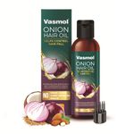 Buy Vasmol Onion Hair Oil 200 ml - Purplle