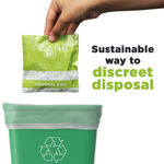 Buy Pee Safe Oxo Biodegradable Disposal Bags - 50 bags (Small) - Purplle