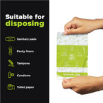 Buy Pee Safe Oxo Biodegradable Disposal Bags - 50 bags (Small) - Purplle