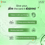 Buy Lacto Calamine Facewash with Neem, Aloe Vera & Turmeric |Niacinamide & Salicyclic acid| Reduces pimples, Purifies skin & Oil control| Paraben Free| Suitable for all skin types | 150 ml - Purplle