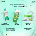 Buy Lacto Calamine Micellar Cleansing Water with Aloe Vera, Green Tea and Niacinamide| Removes excess oil, impurities and make-up | Alcohol Free, Paraben Free| Suitable for all skin types | 100 ml - Purplle