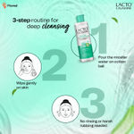 Buy Lacto Calamine Micellar Cleansing Water with Aloe Vera, Green Tea and Niacinamide| Removes excess oil, impurities and make-up | Alcohol Free, Paraben Free| Suitable for all skin types | 100 ml - Purplle