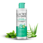Buy Lacto Calamine Micellar Cleansing Water with Aloe Vera, Green Tea and Niacinamide| Removes excess oil, impurities and make-up | Alcohol Free, Paraben Free| Suitable for all skin types | 100 ml - Purplle