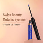 Buy Swiss Beauty Metallic Eyeliner - 05 (3.2 ml) - Purplle