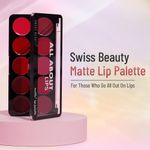 Buy Swiss Beauty Matte Lip Pallete - 02 (12 g) - Purplle