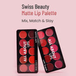 Buy Swiss Beauty Matte Lip Pallete - 02 (12 gm) - Purplle