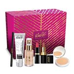 Buy Iba Makeup Gift Set for Women (Fair) - Foundation, Compact, Primer, Lipsticks, Kajal | Long Lasting | Full Coverage | 100% Vegan & Cruelty-Free (6 items in the set) - Purplle