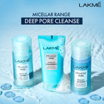 Buy Lakme Micellar Pure Facewash Powered With Magnetic Micelles For Deep Pore Cleanse (50 gm) | Removes Dirt & Impurities - Purplle