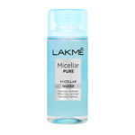 Buy Lakme Micellar Water for Makeup Removal | Gentle Cleanser & Makeup Remover for everyday use |For All Skin Types| 100 ml - Purplle