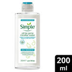 Buy Simple Daily Skin Detox Oil Be Gone Micellar Water 200 ml, for oily & spot-prone skin - Purplle