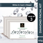 Buy Good Vibes Skin Polishing Diamond Facial Kit (Pack of 3) (40g x 3) - Purplle