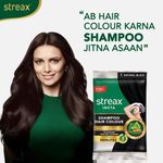 Buy Streax Insta Shampoo Hair Colour - Natural Black (18 ml) - Purplle