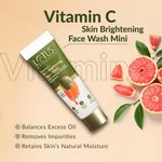 Buy Lotus Botanicals Skin Brightening Face Wash Mini Pack | Vitamin C | Sulphate Free , Silicon Free & Chemical Free | Suitable for All Skin Types | 7 gm - Purplle