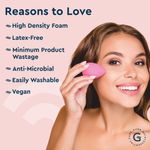 Buy GUBB Beauty Blender Makeup Sponge - Light Pink ,1 Pc - Purplle