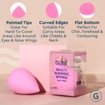 Buy GUBB Beauty Blender Makeup Sponge - Light Pink ,1 Pc - Purplle