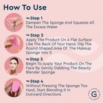 Buy GUBB Beauty Blender Makeup Sponge - Light Pink ,1 Pc - Purplle