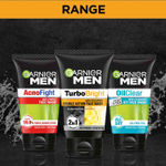Buy Garnier Men Turbo Bright Double Action Face Wash Deep Cleansing Anti Pollution Face Wash 150 gm - Purplle