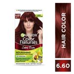 Buy Garnier Color Naturals Creme hair color, Shade 6.60 Intense Red, ( 70 ml + 60 g) - Purplle