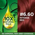 Buy Garnier Color Naturals Creme hair color, Shade 6.60 Intense Red, ( 70 ml + 60 g) - Purplle