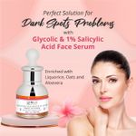 Buy Globus Naturals Glycolic & 1% Salicylic Acid Herbal Face Serum, Enriched With Liquorice & Oats, For All skin , 30 ml - Purplle