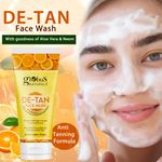 Buy Globus Naturals De Tan Orange  Face Wash, 100 gm Pack of 2 - Purplle