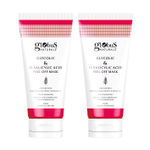 Buy Globus Naturals Glycolic & 1% Salicylic Acid Peel Off Mask Enriched with  Argan Oil , 100 gms (Pack of 2) - Purplle
