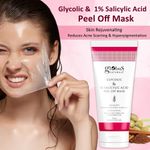 Buy Globus Naturals Glycolic & 1% Salicylic Acid Peel Off Mask Enriched with  Argan Oil , 100 gms(Pack of 3) - Purplle