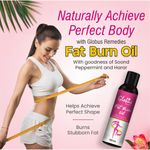 Buy Globus Remedies Fat Burn Oil, Anti-cellulite, Slimming oil for Body Shaping, 100ml (Pack of 3) - Purplle
