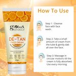 Buy Globus Naturals De Tan Face Cream, Enriched with Pineapple & Grapes, For All Skin Types, 100 gm Pack of 3 - Purplle
