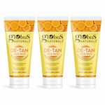 Buy Globus Naturals De Tan Face Pack, with Grapes & Mulberry,100 gm Pack of 3 - Purplle