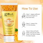 Buy Globus Naturals De Tan Face Pack, with Grapes & Mulberry,100 gm Pack of 3 - Purplle