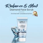 Buy Globus Naturals Revival Diamond Face Scrub with Goodness Of Sandalwood & Rice,100 gm Pack of 2 - Purplle