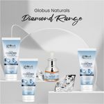 Buy Globus Naturals Revival Diamond Face Scrub with Goodness Of Sandalwood & Rice,100 gm Pack of 2 - Purplle