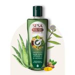 Buy Sesa Daily Care Light Ayurvedic Oil - Aloe Vera, Vitamin E & 6 Ayurvedic Herbs - 200 ml - Purplle
