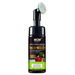 Buy WOW Apple Cider Vinegar Foaming Face Wash - No Parabens, Sulphate and Silicones (With Built-In Brush), 150 ml - Purplle