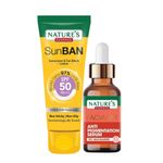 Buy Nature Essence Anti Pigmentation Combo - Anti Pigmentation Serum + Sunscreen - Purplle