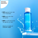 Buy Pilgrim Swiss Aqua Rush Hydrating Gel Toner 100ml | Deeply Hydrates, Boost Moisture, Calms Tired Skin | Toner for glowing skin | For long lasting hydration plump & Healthy Skin 100 ml - Purplle