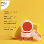 Buy Pilgrim 2% Vitamin C Lightening Lip Sleeping Mask for glowing lips 9 ml - Purplle