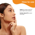 Buy Pilgrim 2% Vitamin C Lightening Lip Sleeping Mask for glowing lips 9 ml - Purplle