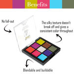 Buy Glam21 BFF Spotlight Eyeshadow Palette | 9 Highly Pigmented Shades | Seamless Blending| Long-Staying | 9 gm - Shade-04 - Purplle