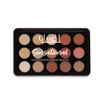 Buy Glam 21 Sensational Eyeshadow Palette 15 Colors | Shade-02 - 17.5 gm - Purplle