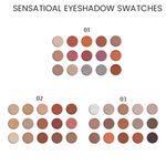 Buy Glam 21 Sensational Eyeshadow Palette 15 Colors | Shade-02 - 17.5 gm - Purplle