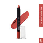 Buy Glam 21 Lip Seduction Non- Transfer Crayon Lipstick| Lightweight & Longlasting|Creamy Matte Formula - 2.8 gm|Nude Beauty|11 - Purplle