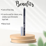 Buy Glam21 Gel Eyeliner Long Lasting Kajal | Smudge Proof |Intense Black With Matte Finish | 1.5 gm - Purplle