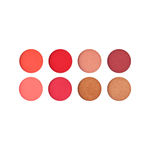 Buy Glam21 Blush Highlighter Palette | Silky pigments for long lasting shimmer look | suitable for all skin tone | 24 gm -Chic-01 - Purplle
