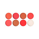 Buy Glam21 Blush Highlighter Palette | Silky pigments for long lasting shimmer look | suitable for all skin tone | 24 gm - Classy-03 - Purplle