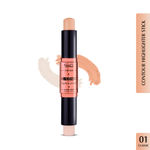 Buy Glam 21 Hi-Conic Contour & Highlight Stick | Shade - 01 10 gm - Purplle