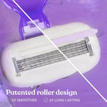 Buy Bombae Rollplay Mini Hair Removal Razor with Roller Compact Case 1 unit - 1 Pc - Purplle