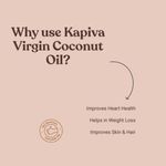 Buy Kapiva Kerala Virgin Coconut Oil Cold-Pressed For retaining nutrition - 250 ml - Purplle